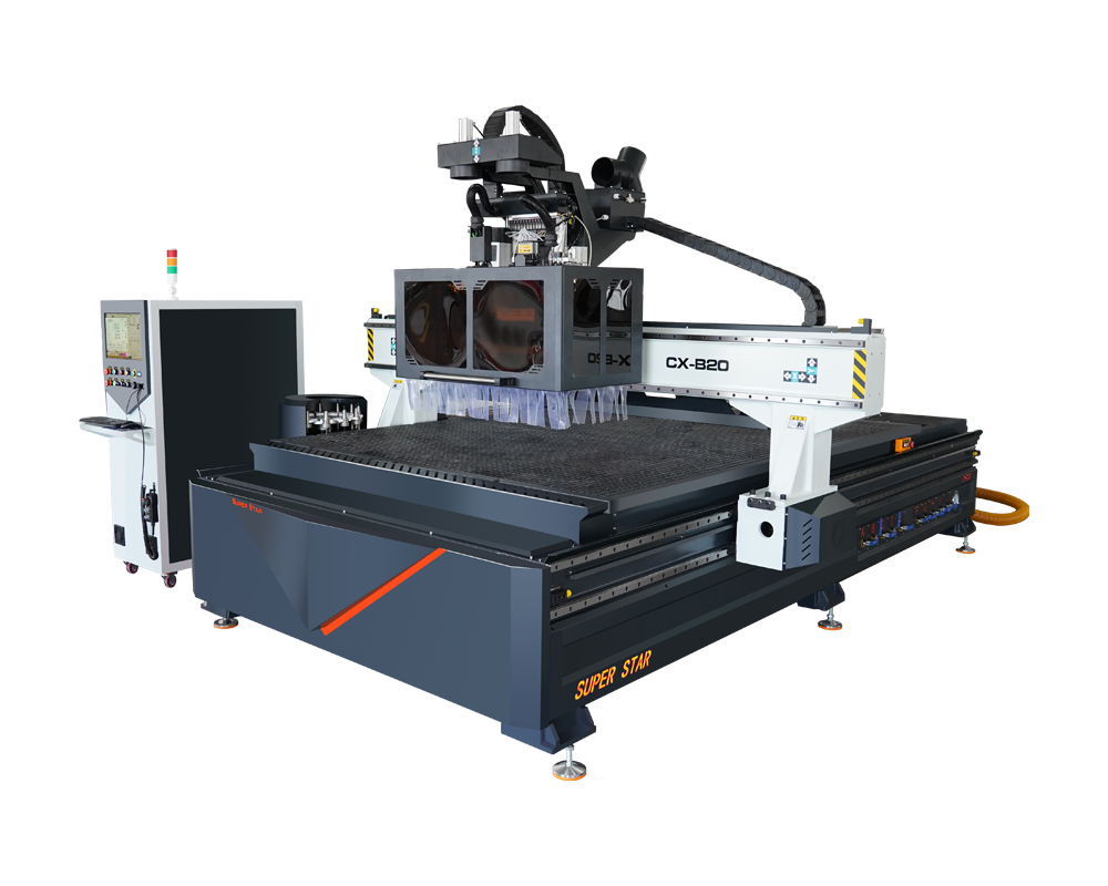 圓盤(pán)換刀加多功能排鉆開(kāi)料機(jī)