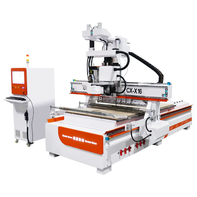 直排旋轉(zhuǎn)鋸肌理板開料機